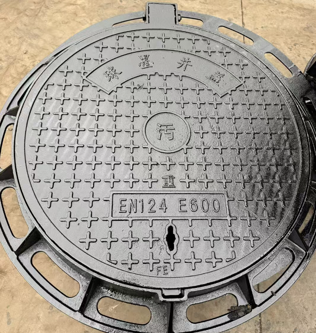 球墨铸铁五防井盖展示